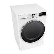 LG Pralka LG | biała | 10 kg | 1400 obr. / min. | Steam | TurboWash 360 | ThinQ | AIDD | F4W10722W, F4W10722W