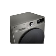 LG Pralka LG Vivace | R700 | srebrna | 10 kg | 1400 rpm | Steam | TurboWash 360 | ThinQ | AIDD | F4W1072YP, F4W1072YP