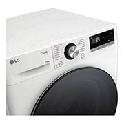 LG Pralka LG Vivace | R700 | biała, czarny panel | 10 kg | 1400 rpm | Steam | TurboWash 360 | ThinQ | AIDD | F4W1072YW, F4W1072YW