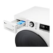 LG Pralka LG Vivace | R700 | biała, czarny panel | 10 kg | 1400 rpm | Steam | TurboWash 360 | ThinQ | AIDD | F4W1072YW, F4W1072YW