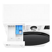 LG Pralka LG Vivace | R700 | biała, czarny panel | 10 kg | 1400 rpm | Steam | TurboWash 360 | ThinQ | AIDD | F4W1072YW, F4W1072YW