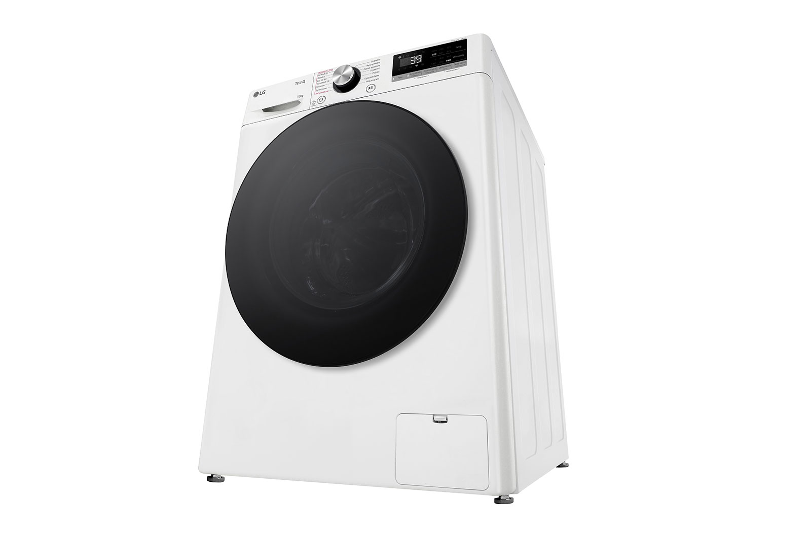 LG  Pralka LG Vivace | R700 | biała | 13 kg | 1400 rpm | Steam | TurboWash 360 | ThinQ | AIDD | F4W1372YW, F4W1372YW