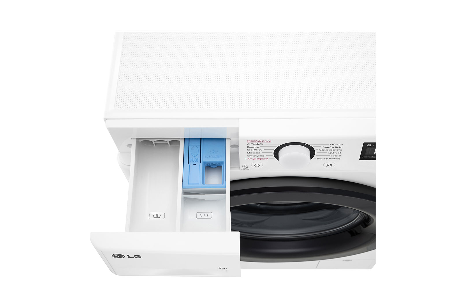 LG Pralka LG Vivace | R500PMG | biała | 9 kg | 1400 rpm | Steam | AIDD | F4W90506W, F4W90506W