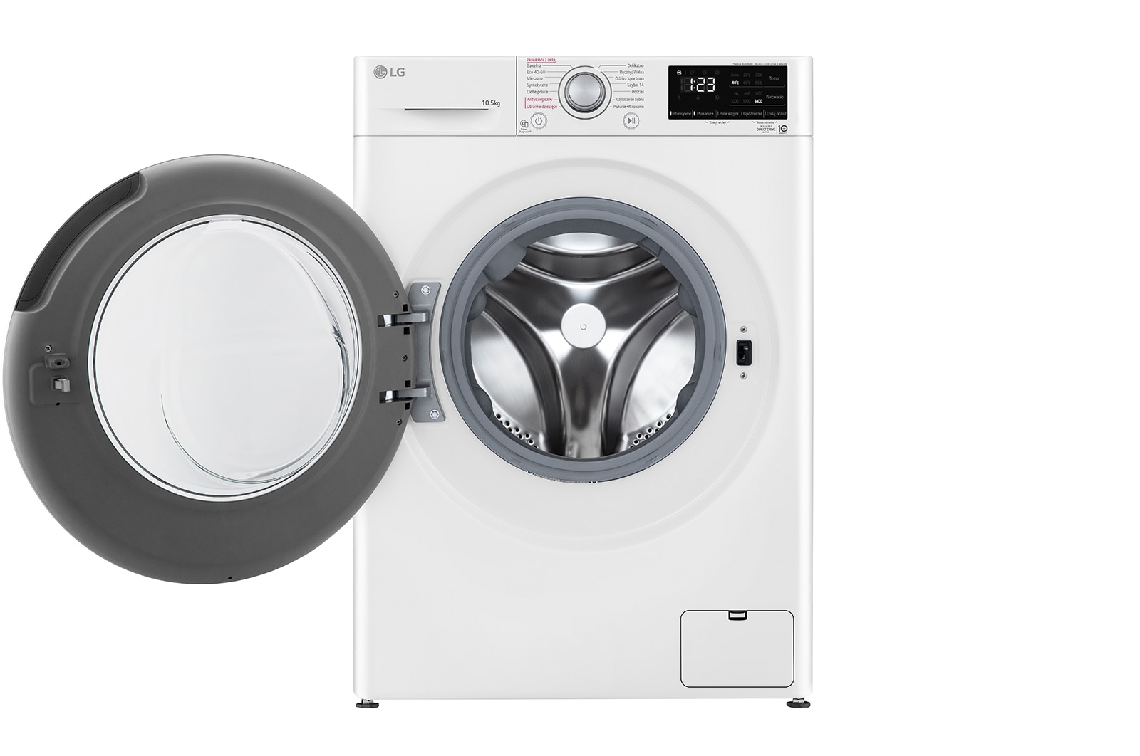 LG Pralka LG Vivace | biała | V300 | 10,5kg | Steam | 1400 rpm | biała | AIDD | F4WV310S4A, F4WV310S4A