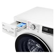 LG Pralka LG Vivace | V500 | biała | 8kg | Steam | 1400 rpm | ThinQ | AIDD | F4WV508S1E, F4WV508S1E