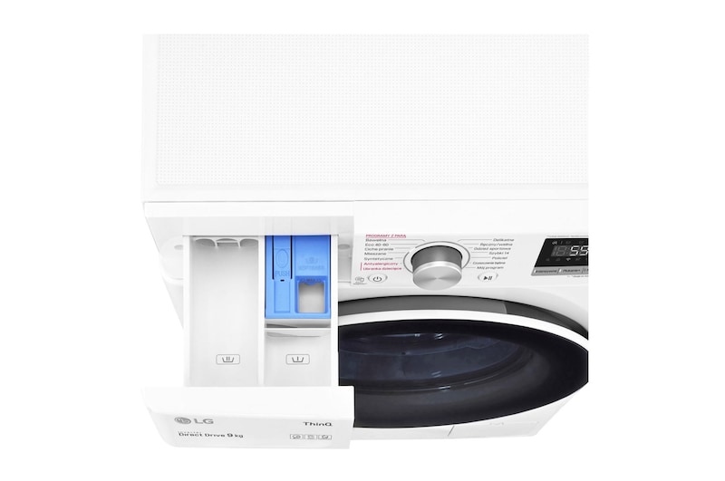 LG Pralka LG Vivace V500 9kg Steam 1400rpm ThinQ F4WV5N9S0E, F4WV5N9S0E