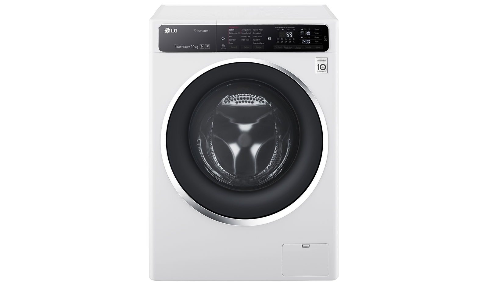 LG Pralka parowa 10kg 2.0 Turbo Wash, FH4U1JBS2