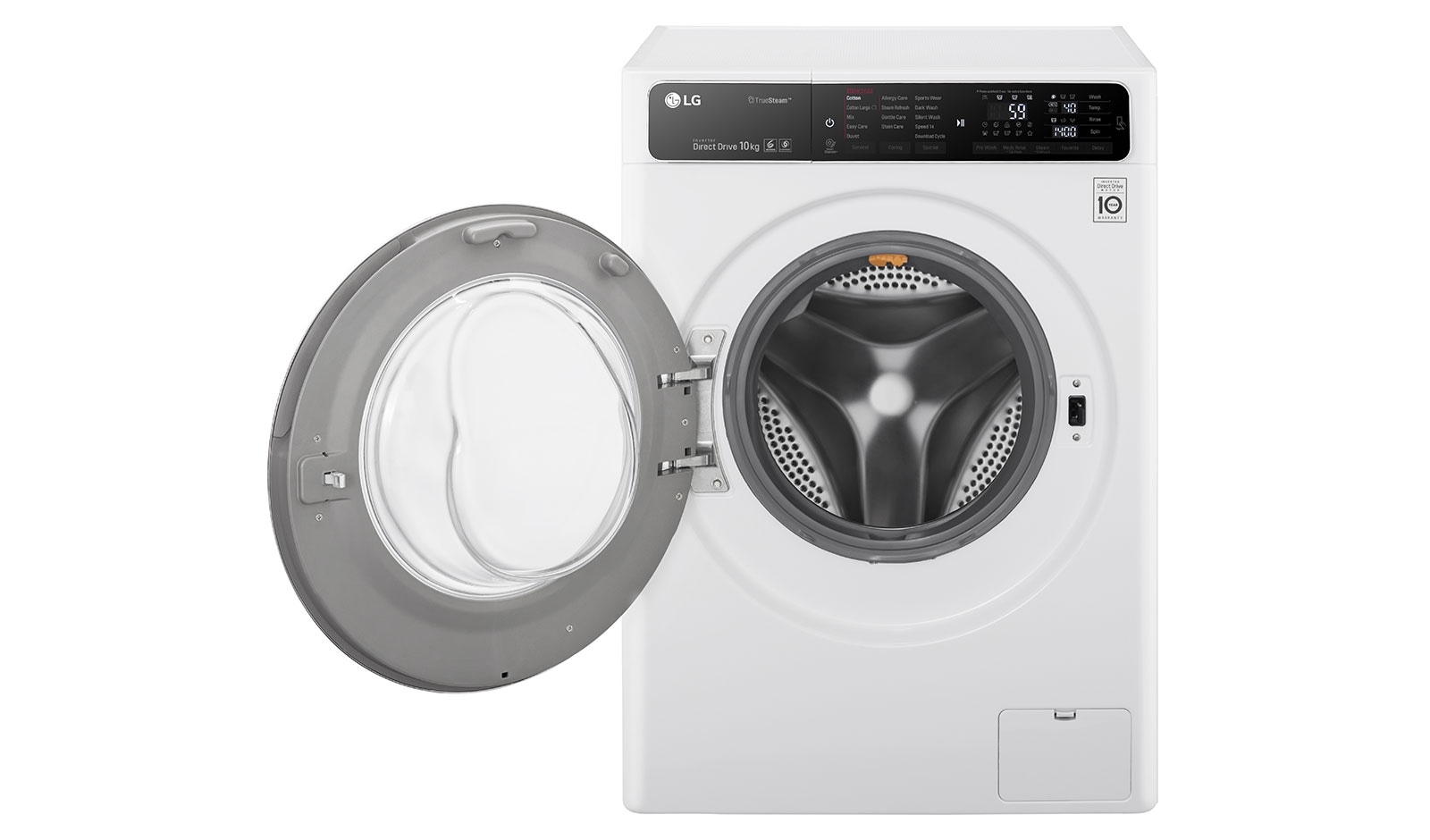 LG Pralka parowa 10kg 2.0 Turbo Wash, FH4U1JBS2