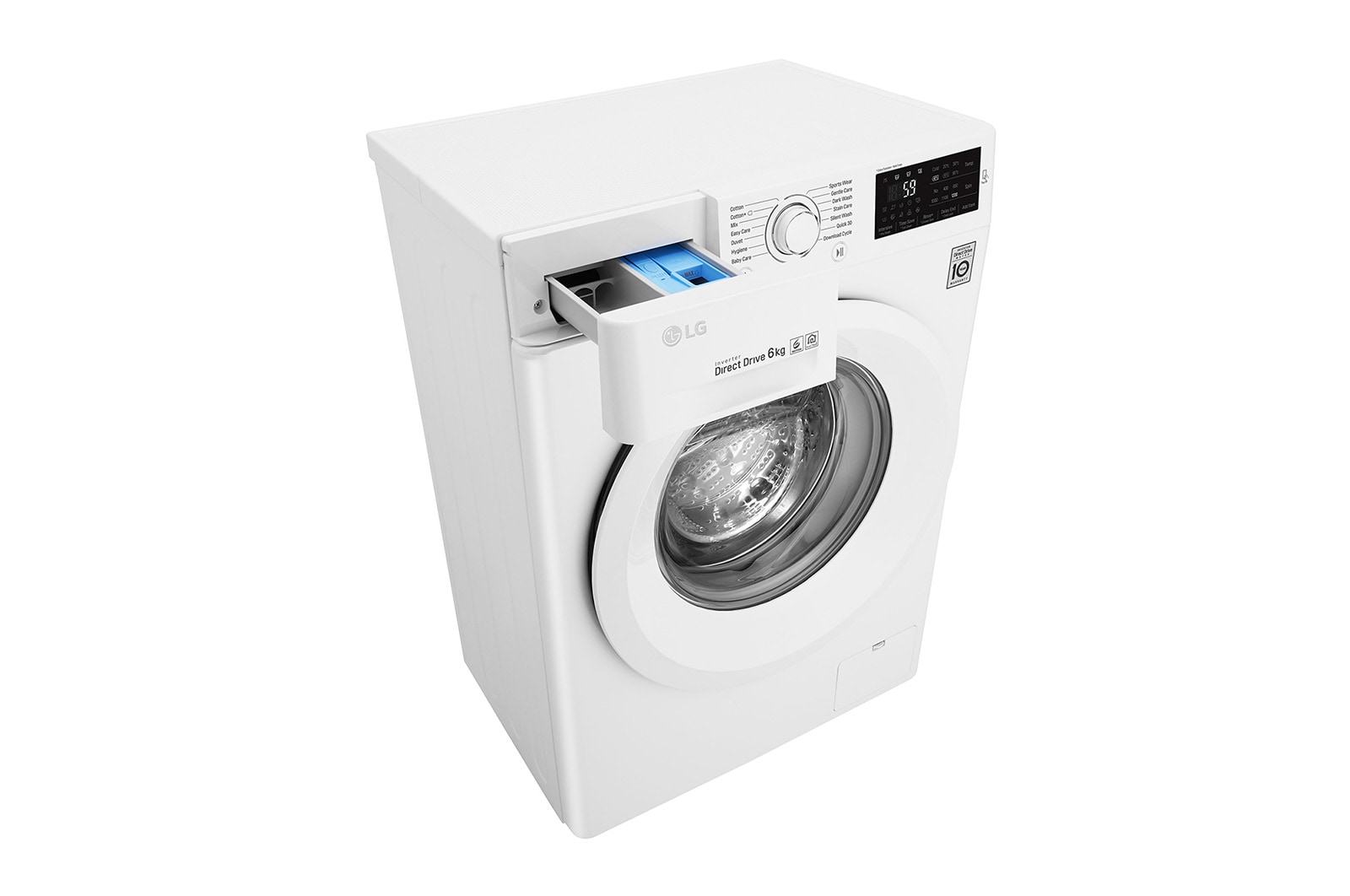 LG Pralka LG  C5 slim 6kg 1200rpm F2J5NN3W, F2J5NN3W
