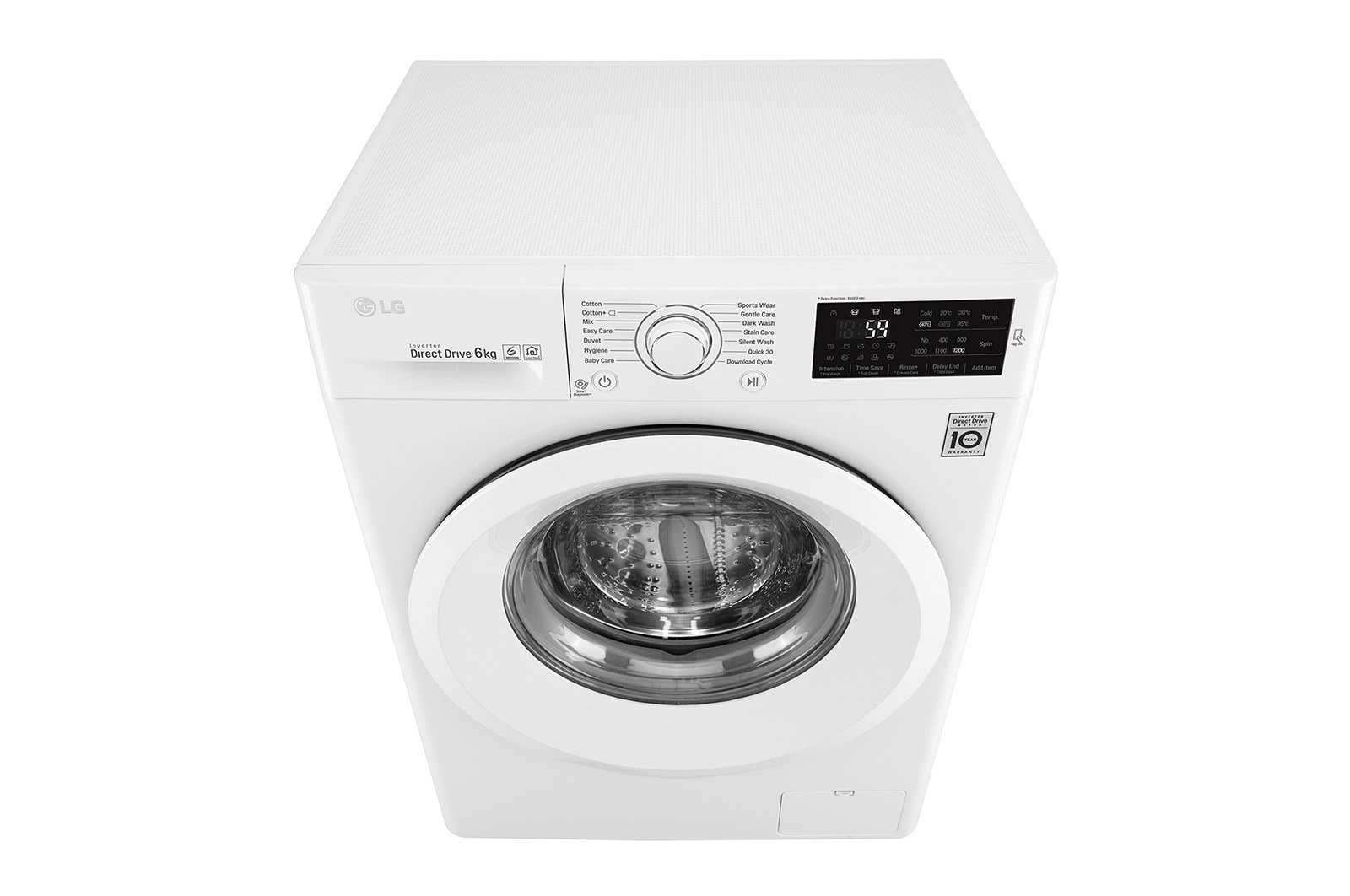 LG Pralka LG  C5 slim 6kg 1200rpm F2J5NN3W, F2J5NN3W