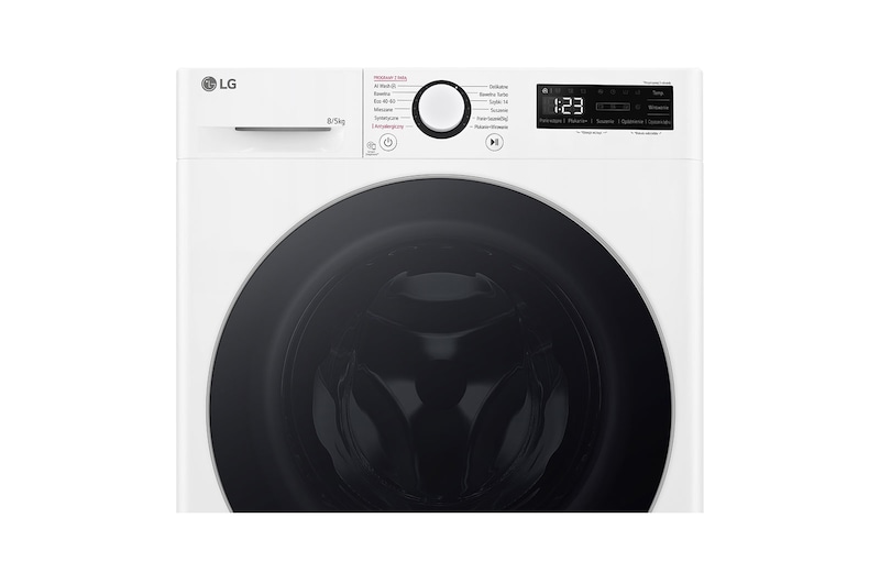 LG Pralko-suszarka LG Vivace | biała | slim 8/5 kg | 1200 obr. | Steam | AIDD | F2D85501W, F2D85501W