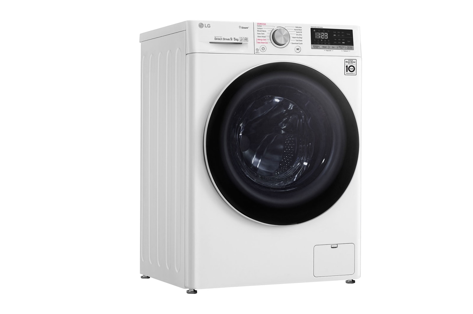 LG Pralko-suszarka LG Vivace V400 9/5 kg Steam 1400rpm ThinQ F4DN409S0, F4DN409S0