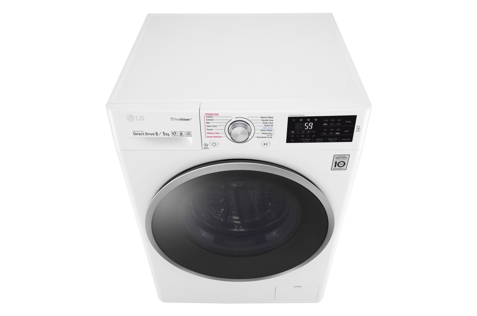 LG Pralkosuszarka C3 TrueSteam 1400rpm 8/5kg, F4J7TH1W