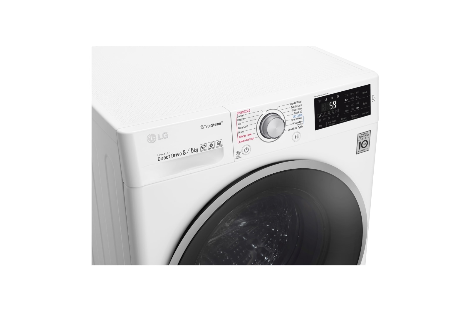 LG Pralkosuszarka C3 TrueSteam 1400rpm 8/5kg, F4J7TH1W