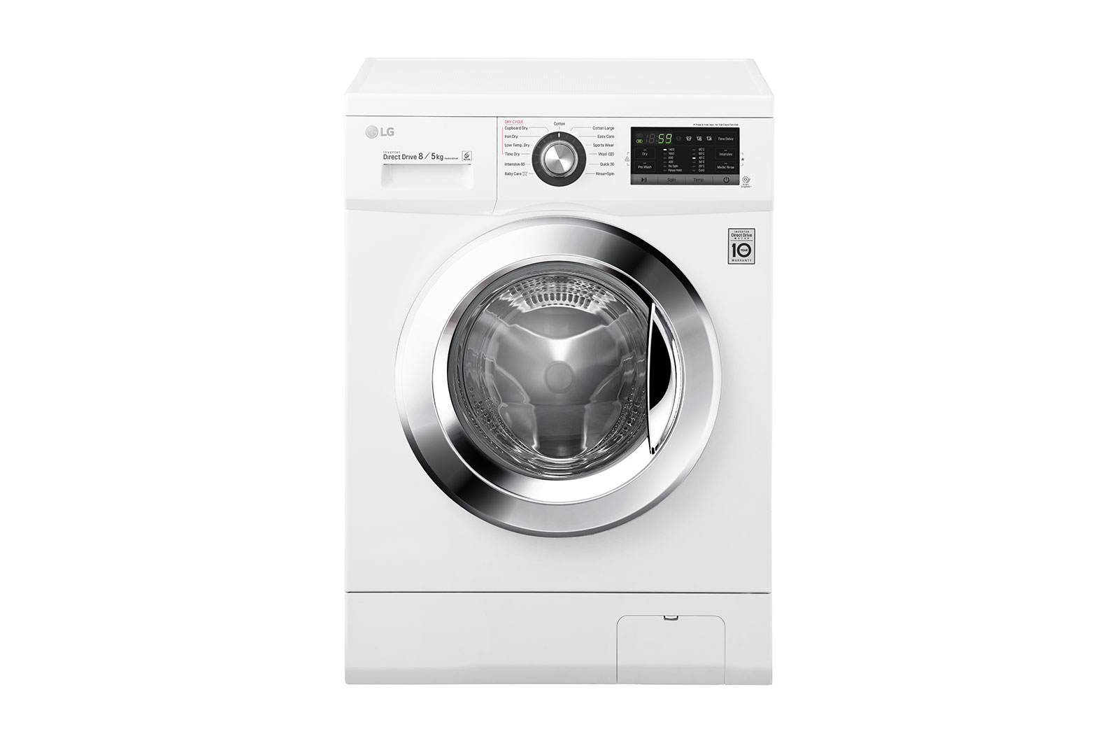 LG Pralkosuszarka Mega Touch 1400rpm 8/5kg, FH4G6TDM2R