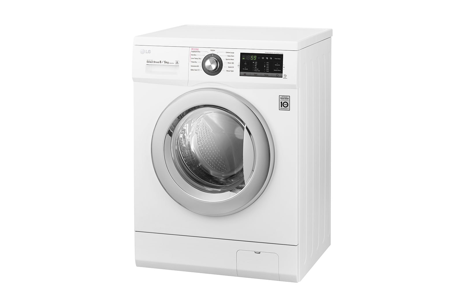 LG Pralkosuszarka Mega Touch 1400rpm 8/5kg, FH4G6TDM2R