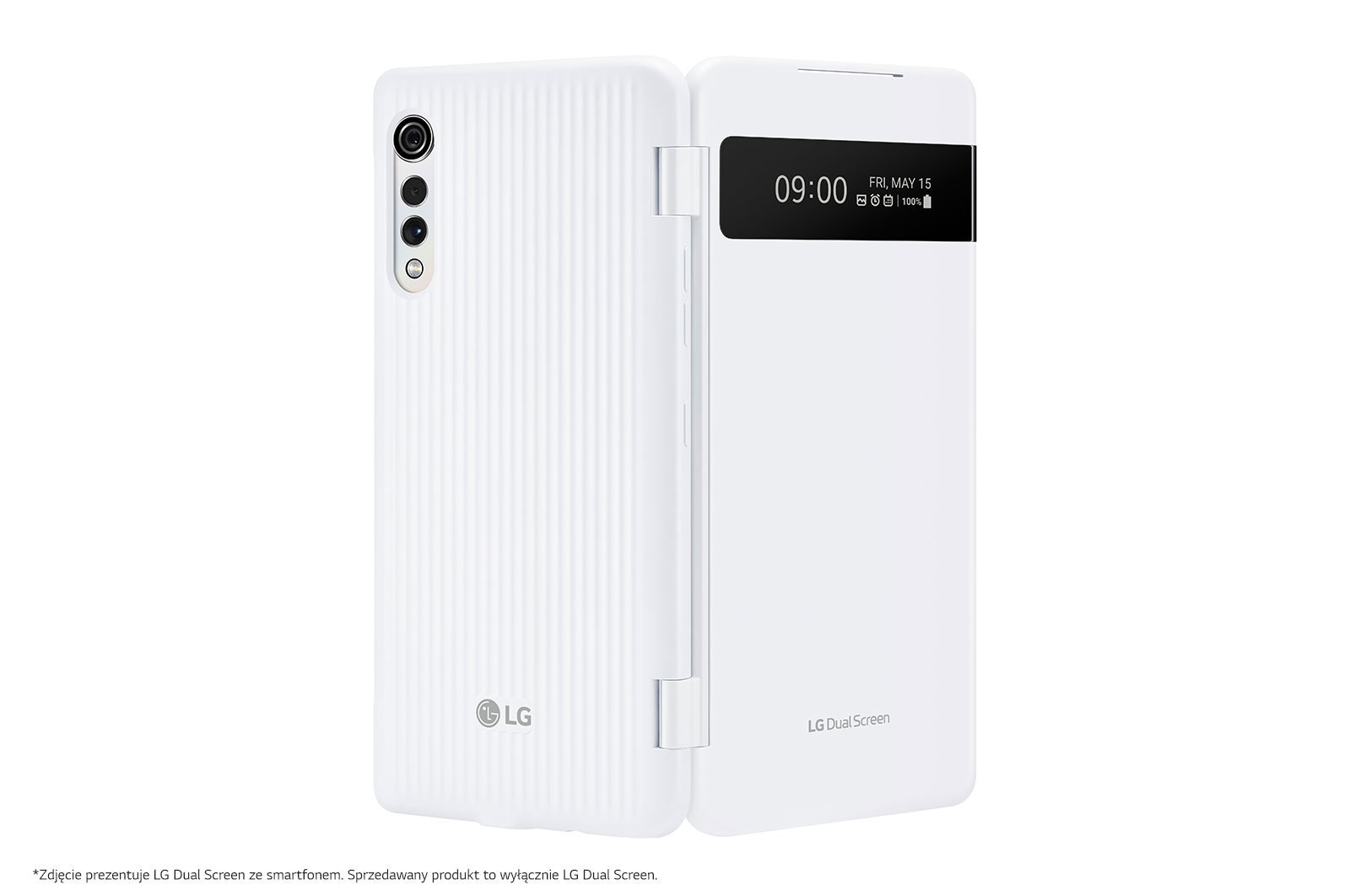 LG Dual Screen White [LG VELVET], LMG905N-White