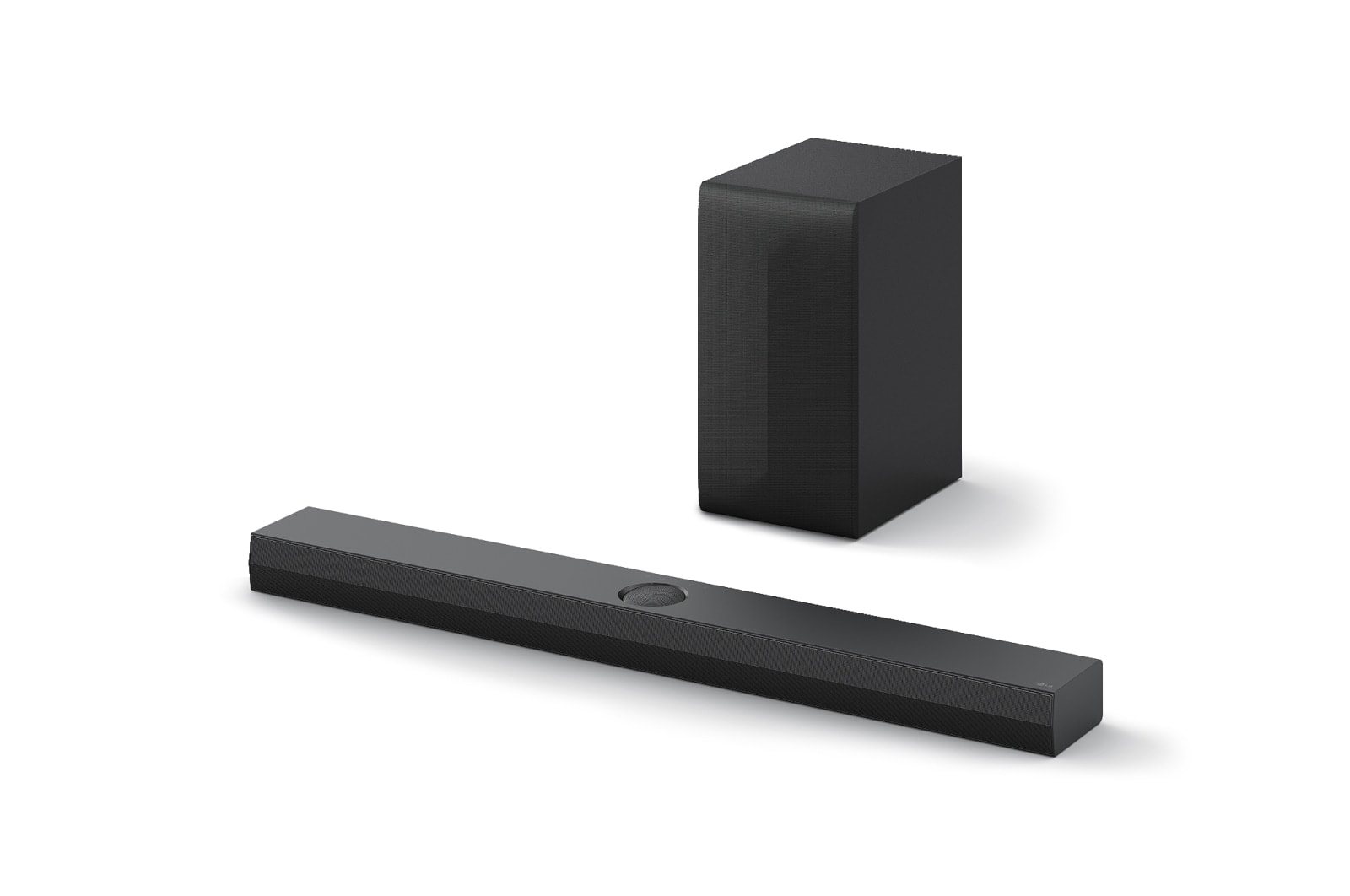 soundbar side perspective view