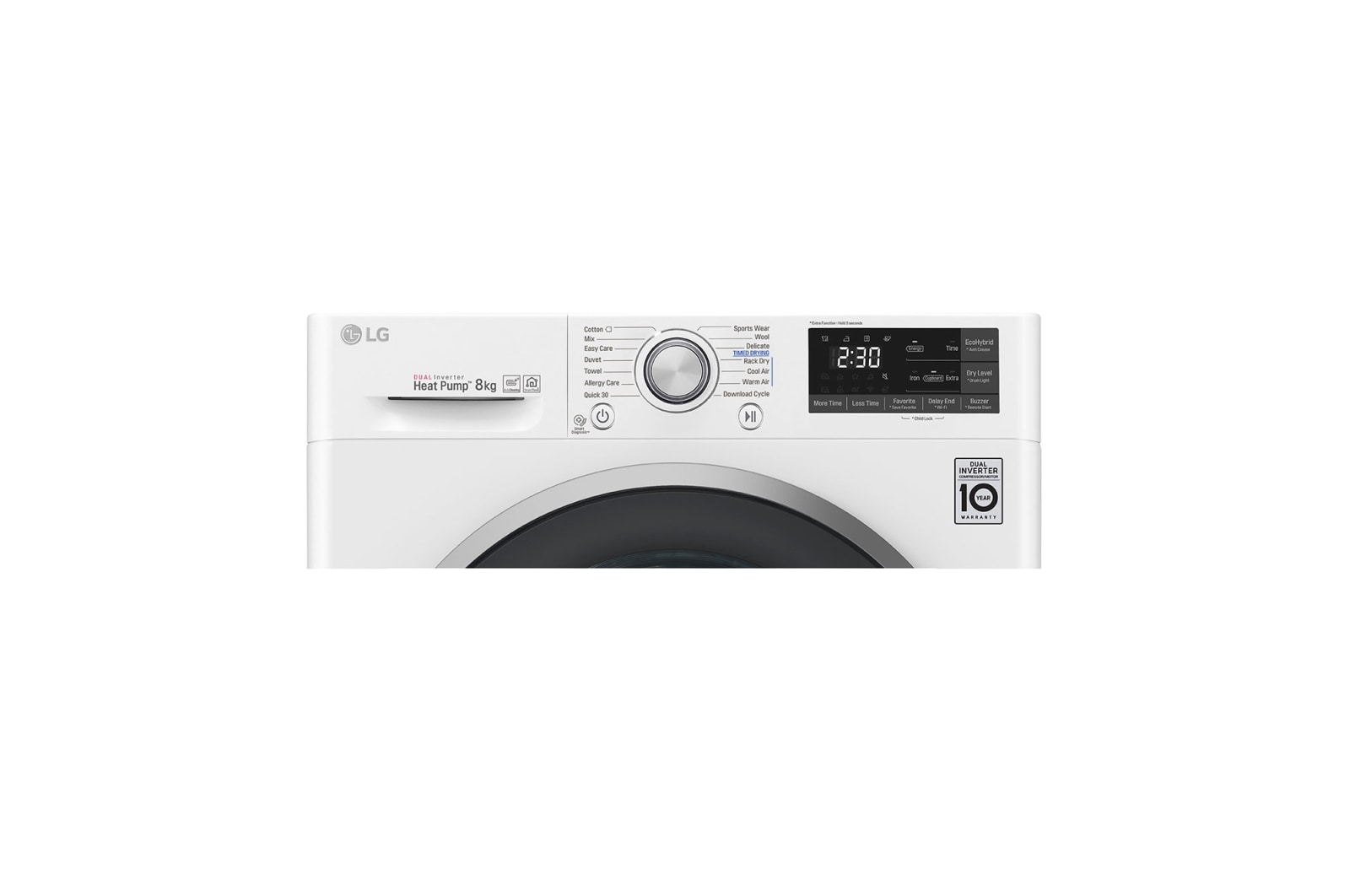 LG Suszarka do ubrań LG 8kg RC80U2AV3W, RC80U2AV3W