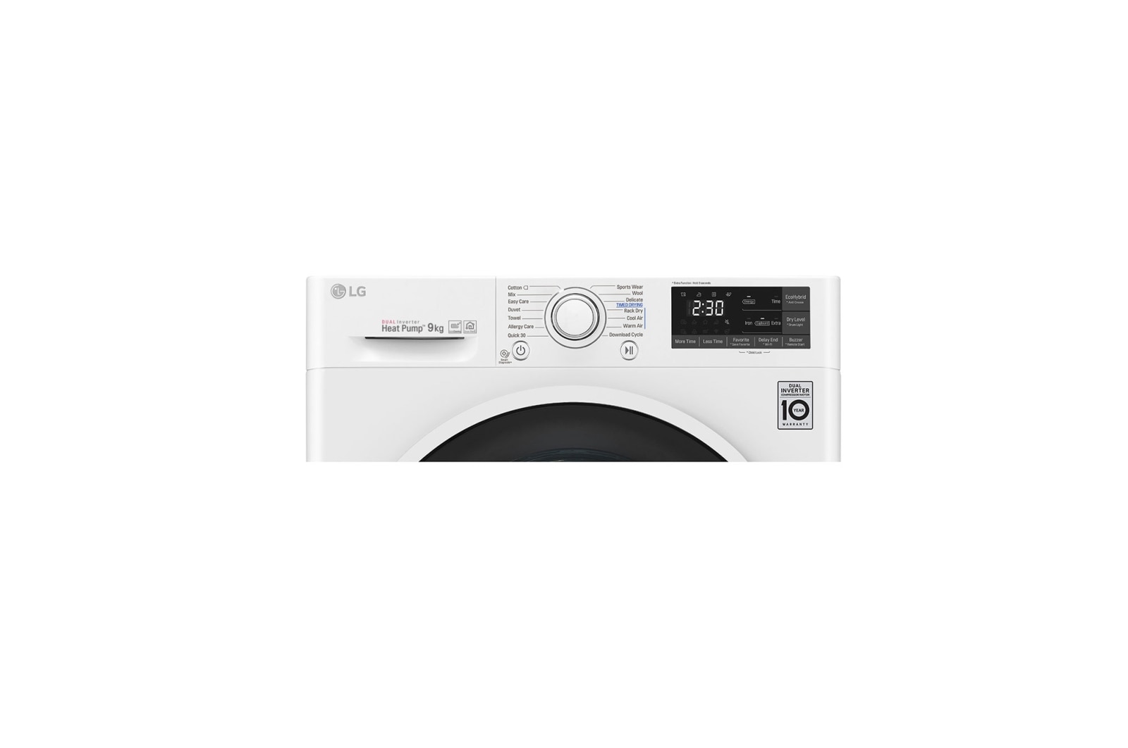 LG Suszarka do ubrań LG 9kg RC90U2AV4W, RC90U2AV4W