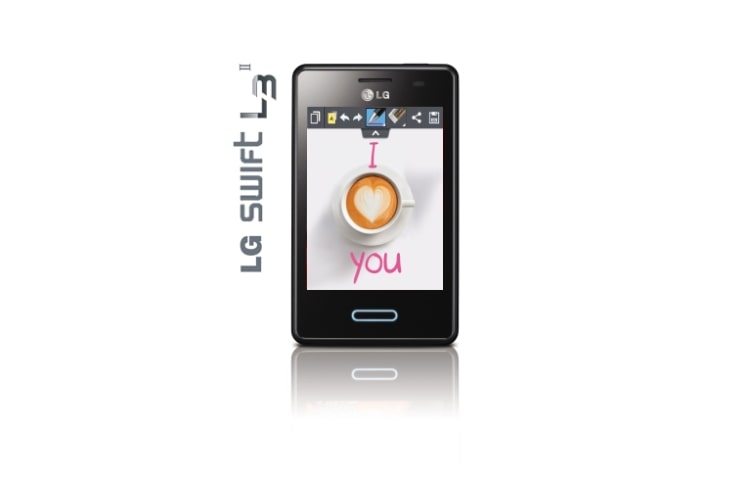 LG Wyświetlacz IPS 3.2”, Bateria 1540 mAh, Aparat 3,2 Mpix, Quick Memo, Safety Care,, LG Swift L3 II