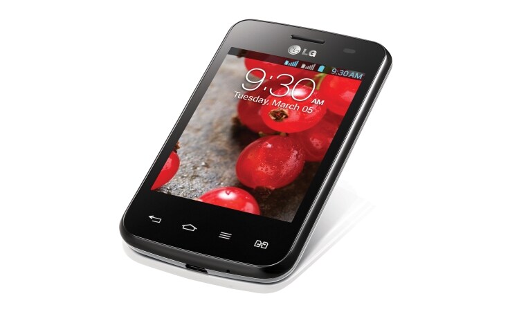 LG Obsługa 2 kart SIM, Wyświetlacz IPS 3.2”, Bateria 1540 mAh, Aparat 3,2 Mpix, Quick Memo, Safety Care,, Swift L3II Dual (E435)
