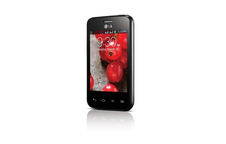 LG Obsługa 2 kart SIM, Wyświetlacz IPS 3.2”, Bateria 1540 mAh, Aparat 3,2 Mpix, Quick Memo, Safety Care,, Swift L3II Dual (E435)