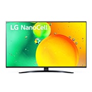 LG Telewizor LG 65” NanoCell 4K 2022 AI TV ze sztuczną inteligencją, DVB-T2/HEVC, 65NANO76, 65NANO763QA