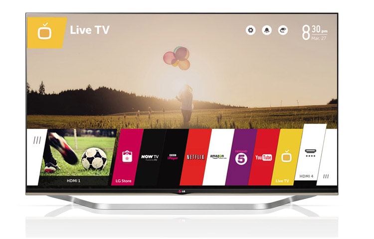 LG Telewizor CINEMA 3D Smart TV z systemem webOS, 47LB731V