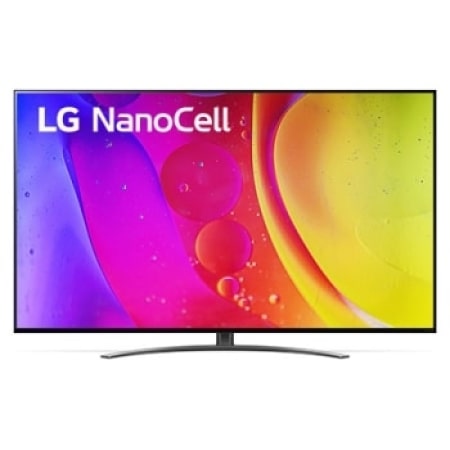 Widok z przodu telewizora LG NanoCell