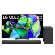 LG Telewizor 55” OLED evo 4K OLED55C3 z soundbarem SC9S, 55C32L-SC9S.BUNDLE