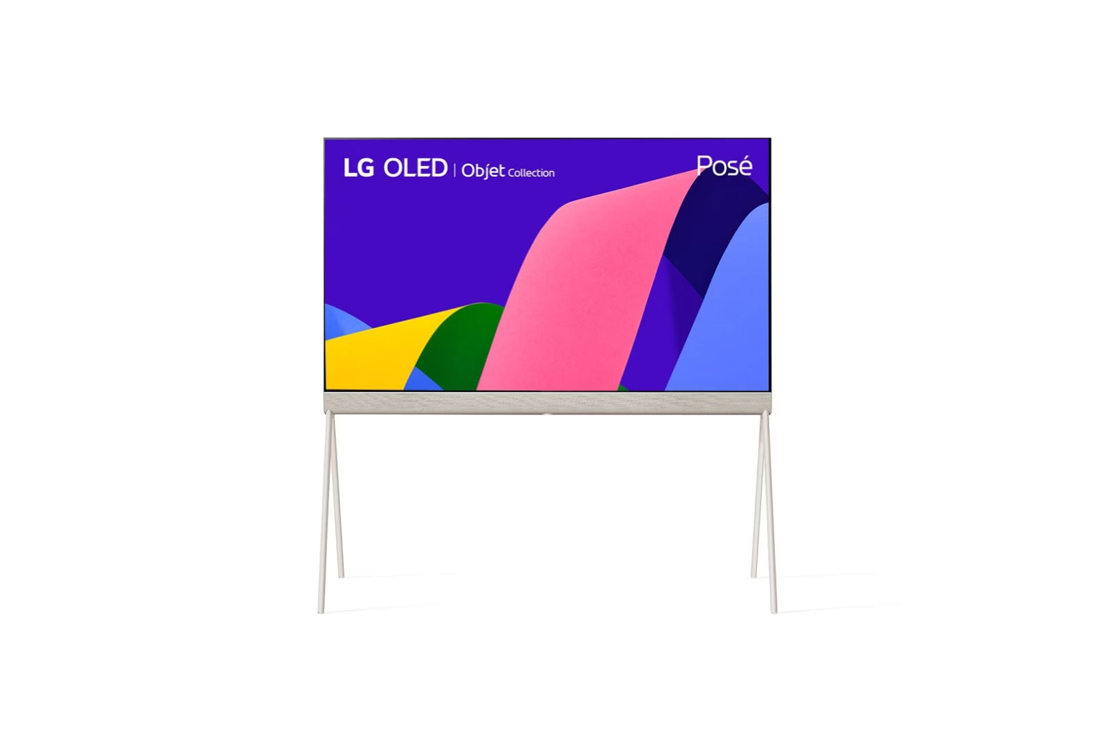 LG Telewizor Lifestyle LG 55'' OLED evo 4K | Kolekcja Objet Pose, LX1, 55LX1Q3LA