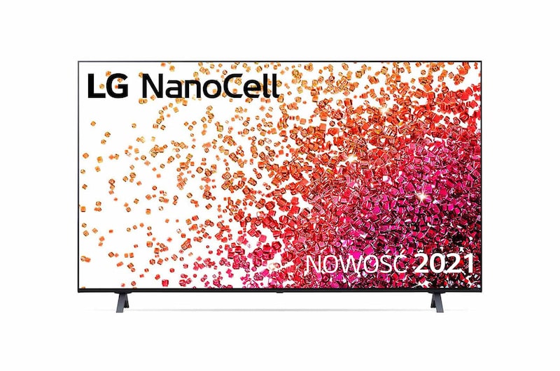 LG Telewizor LG 55” NanoCell 4K 2021 AI TV ze sztuczną inteligencją, DVB-T2, 55NANO75, 55NANO753PA