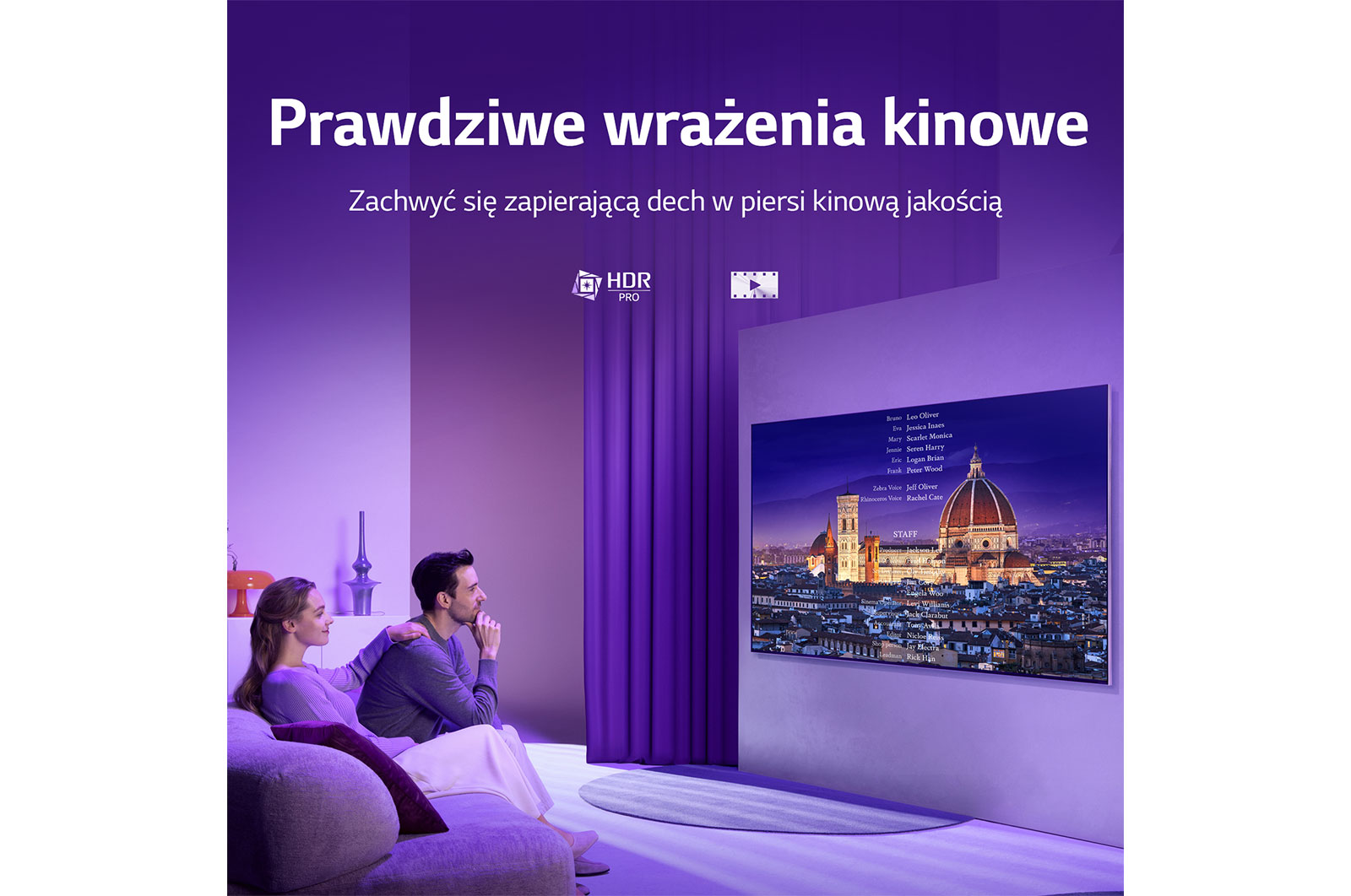 LG Telewizor LG 55” QNED 4K AI TV ze sztuczną inteligencją, DVB-T2/HEVC, 55QNED81, 55QNED813QA