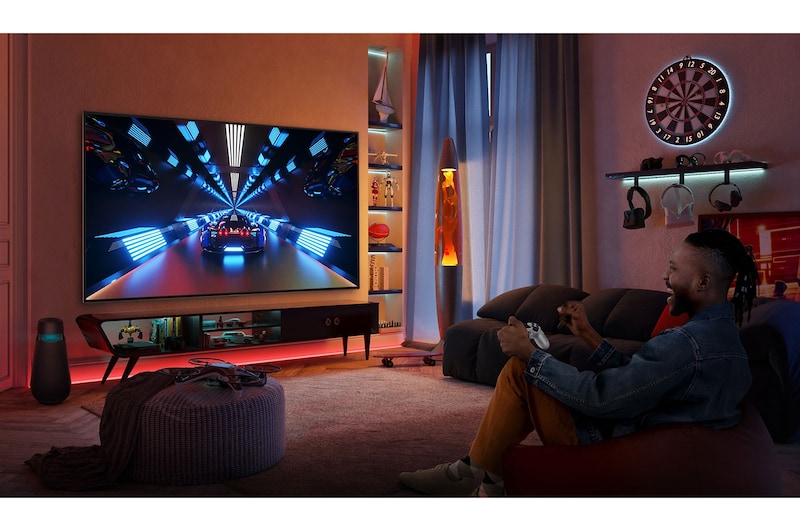 LG Telewizor LG 55” QNED 4K Smart TV ze sztuczną inteligencją, 55QNED81, 55QNED813RE
