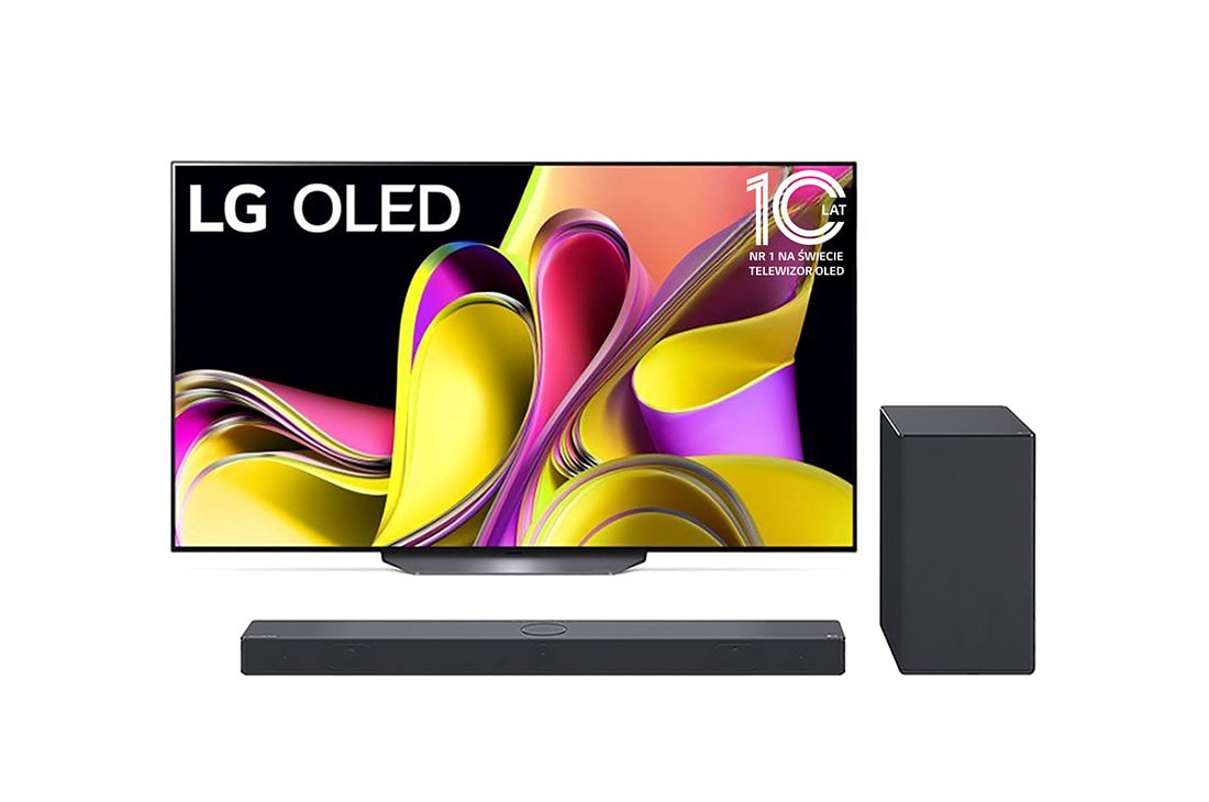 LG Telewizor 65” OLED 4K OLED65B3 z soundbarem SC9S, 65B33L-SC95.BUNDLE