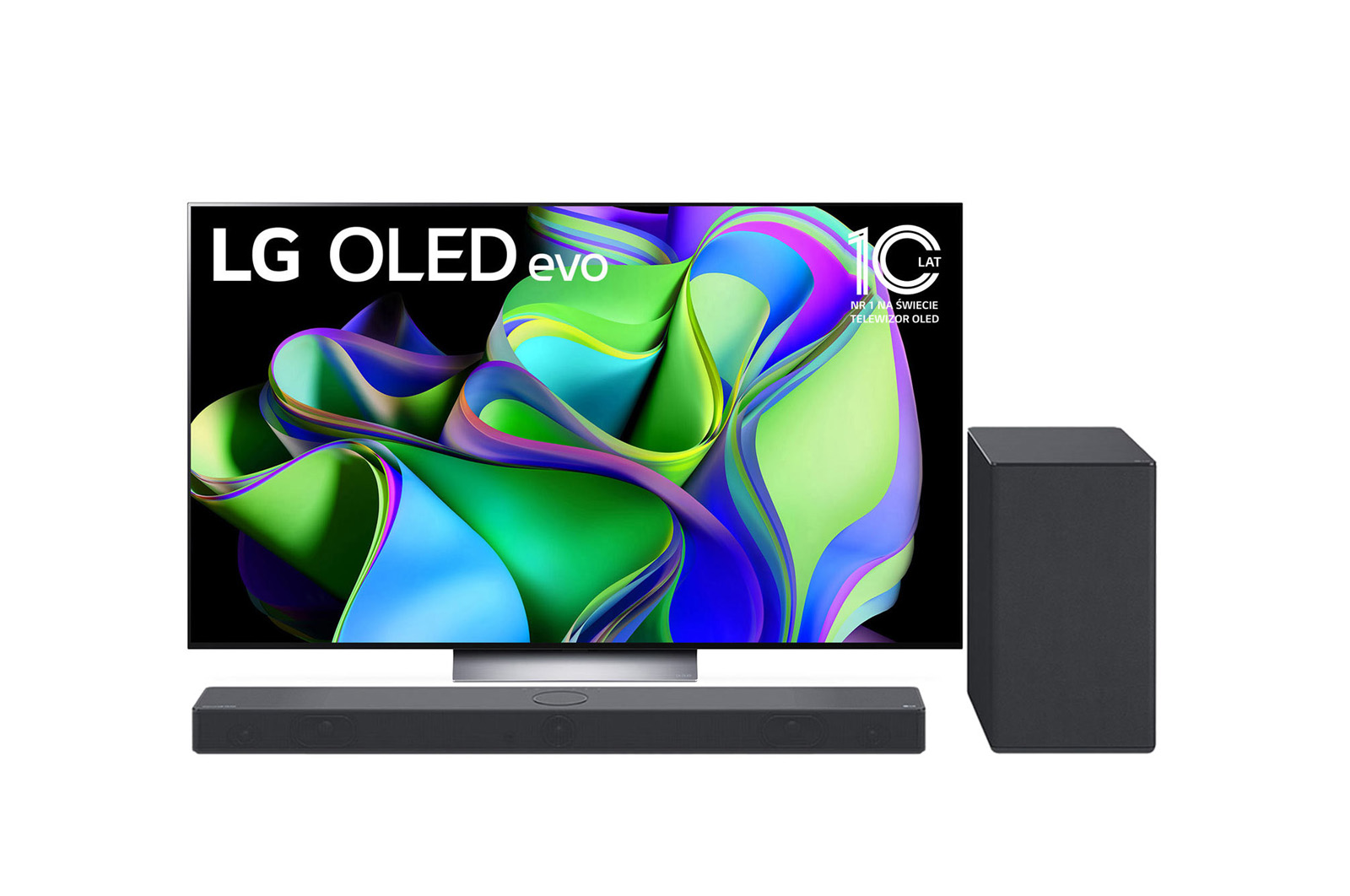 LG Telewizor 65” OLED evo 4K OLED65C3 z soundbarem SC9S, 65C32L-SC9S.BUNDLE