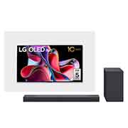 LG Przedsprzedaż promocyjna: telewizor 65” OLED evo Gallery 4K OLED65G3 z soundbarem SC9S, 65G33L-SC95.BUNDLE