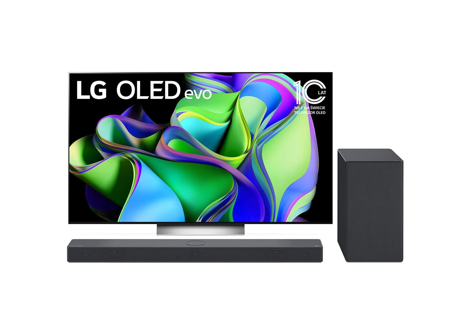 LG Telewizor 77” OLED evo 4K OLED77C3 z soundbarem SC9S, 77C32L-SC9S.BUNDLE