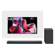 LG Telewizor 83" OLED evo 4K OLED83G3 z soundbarem SC9S, 83G33L-SC95.BUNDLE