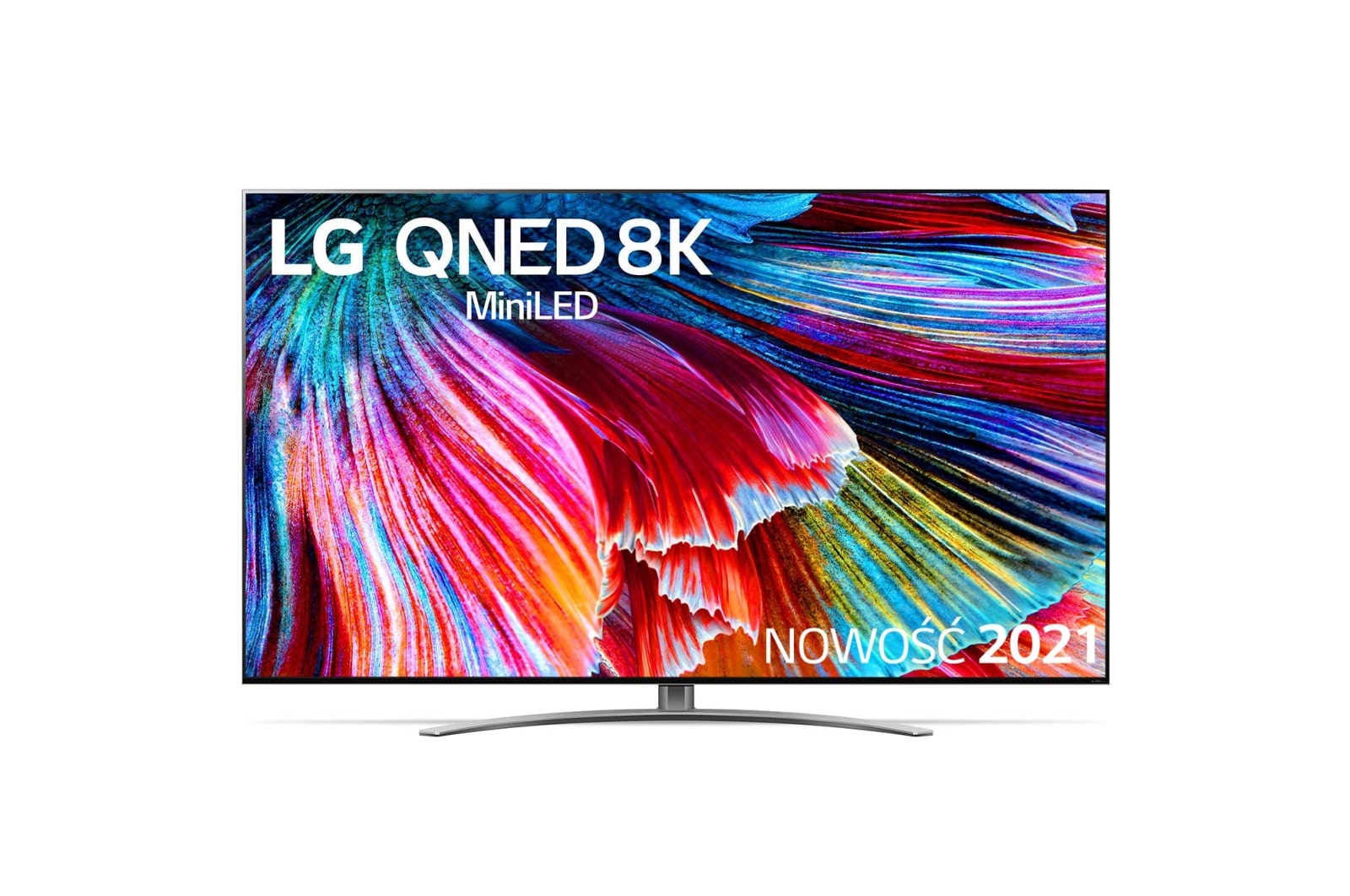 LG Telewizor LG 86” QNED MiniLED 8K 2021 AI TV ze sztuczną inteligencją, DVB-T2/HEVC, 86QNED99, 86QNED993PB
