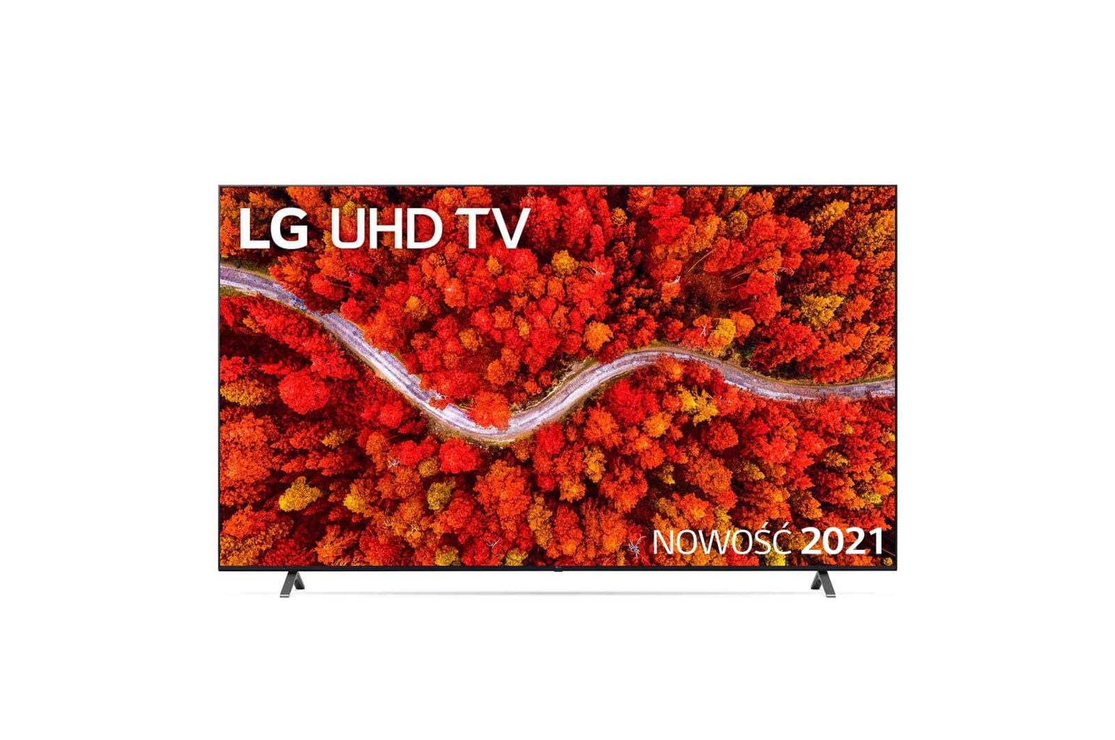 LG Telewizor LG 86” UHD 4K 2021 AI TV ze sztuczną inteligencją, DVB-T2/HEVC, 86UP8000, 86UP80003LA