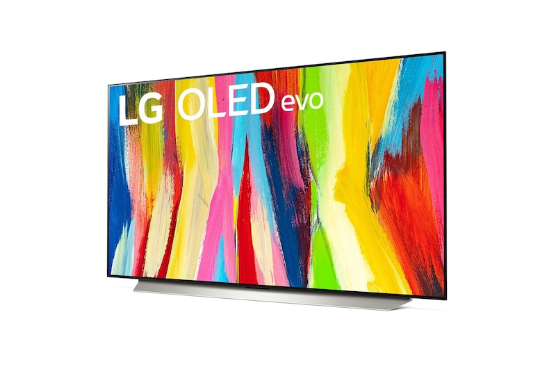 LG Telewizor LG 48” OLED evo 4K ze sztuczną inteligencją, Cinema HDR, Smart TV, 120Hz, DVB-T2/HEVC, OLED48C2, OLED48C22LB