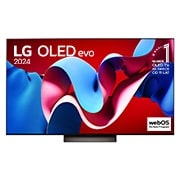 LG 65-calowy LG OLED evo AI C4 4K Smart TV 2024 , OLED65C45LA