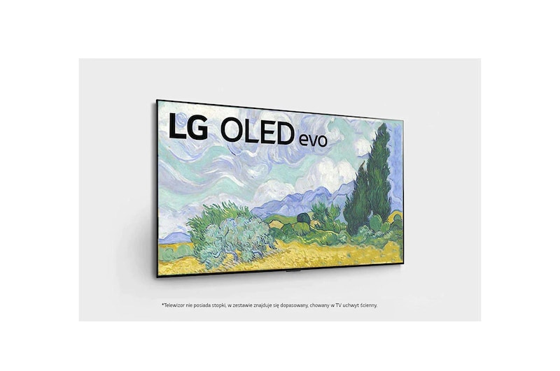 LG Telewizor LG 65” OLED Gallery 4K Cinema HDR AI TV ze sztuczną inteligencją, DVB-T2/HEVC, OLED65G1, OLED65G13LA