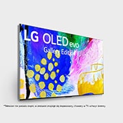 LG Telewizor LG 65” OLED evo Gallery 4K ze sztuczną inteligencją, Cinema HDR, Smart TV, 120Hz, DVB-T2/HEVC, OLED65G2, OLED65G23LA