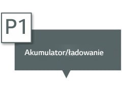 Pole tekstowe zawiera napis „Akumulator/ładowanie”.