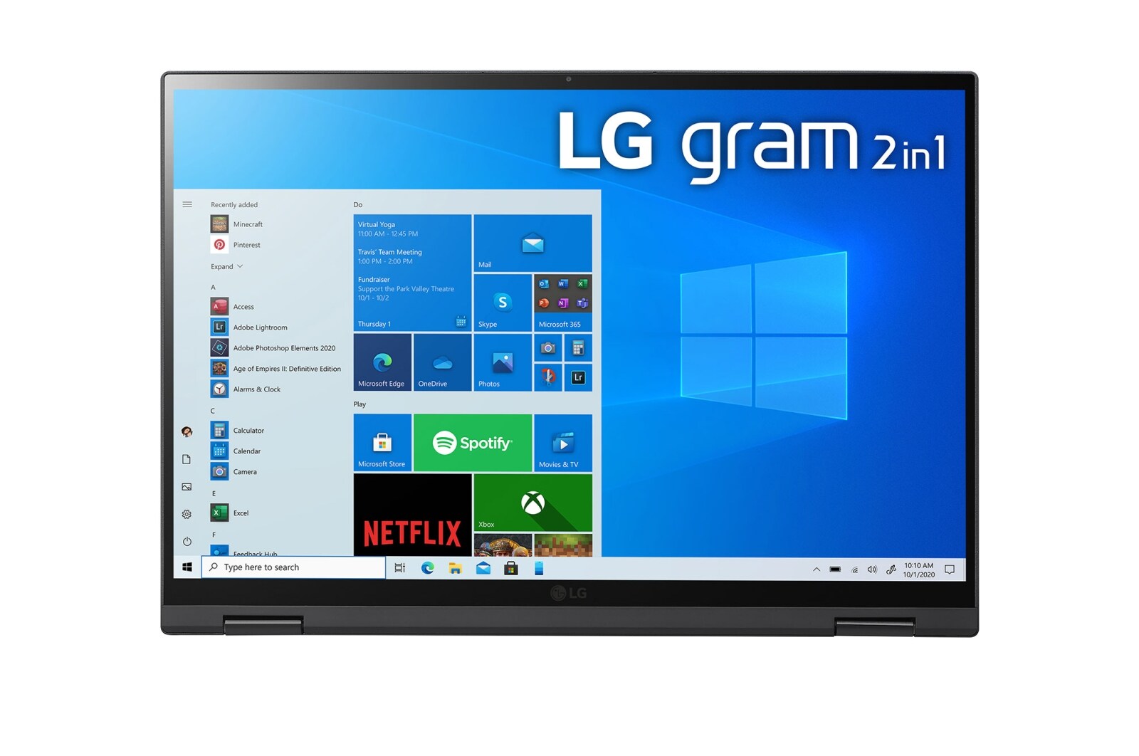LG Ultrabook LG gram 2w1 14'', Windows 10 Home, SSD 512GB, 16GB, Intel Evo z procesorem Intel® Core™ i5 11 generacji, 14T90P-G, kolor czarny, 14T90P-G.AA55Y