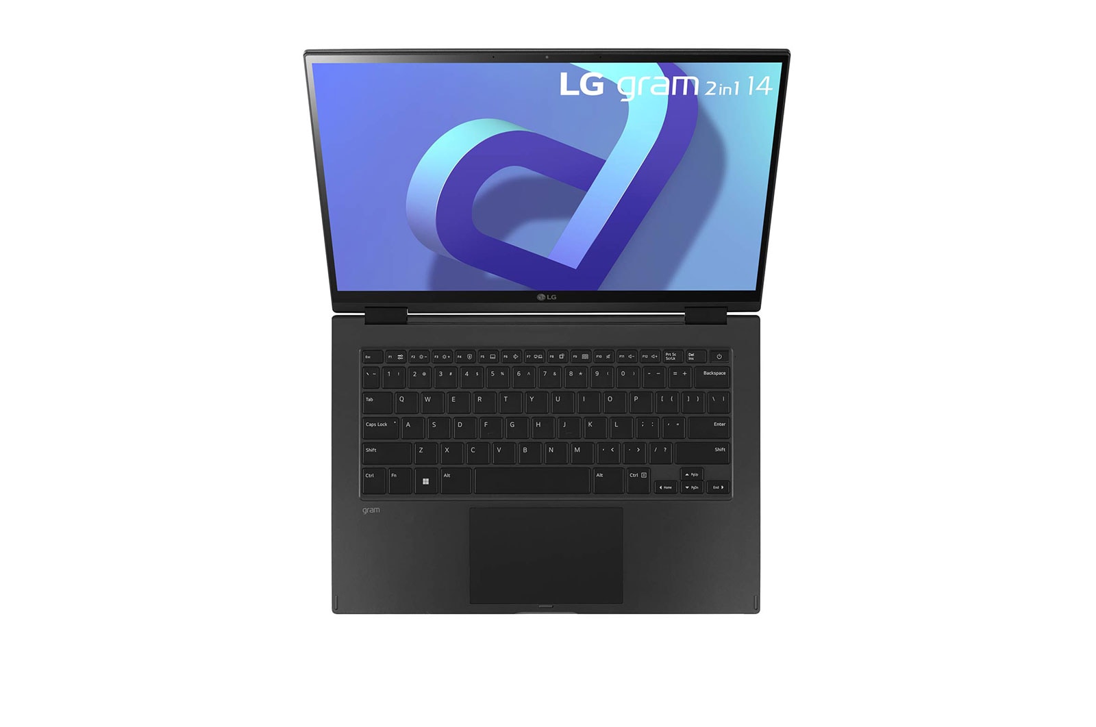 LG Laptop LG gram 14'' 2022 z dotykowym ekranem, Windows 11 Home, SSD 512GB M.2(NVME), 16GB, Intel Evo z procesorem Intel® Core™ i5 12. generacji, 14T90Q-G, kolor czarny, 14T90Q-G