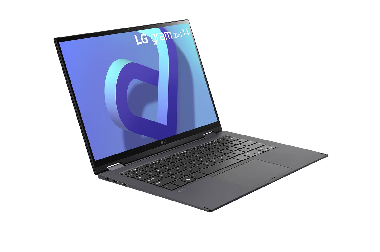 LG Laptop LG gram 14'' 2022 z dotykowym ekranem, Windows 11 Home, SSD 512GB M.2(NVME), 16GB, Intel Evo z procesorem Intel® Core™ i5 12. generacji, 14T90Q-G, kolor czarny, 14T90Q-G